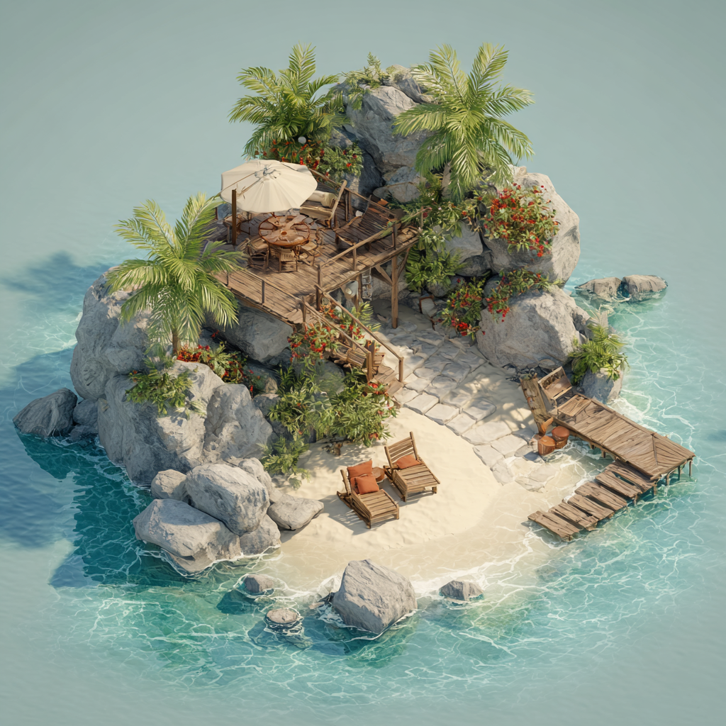 Spatial and Virtual Worlds - Utopia Beach
